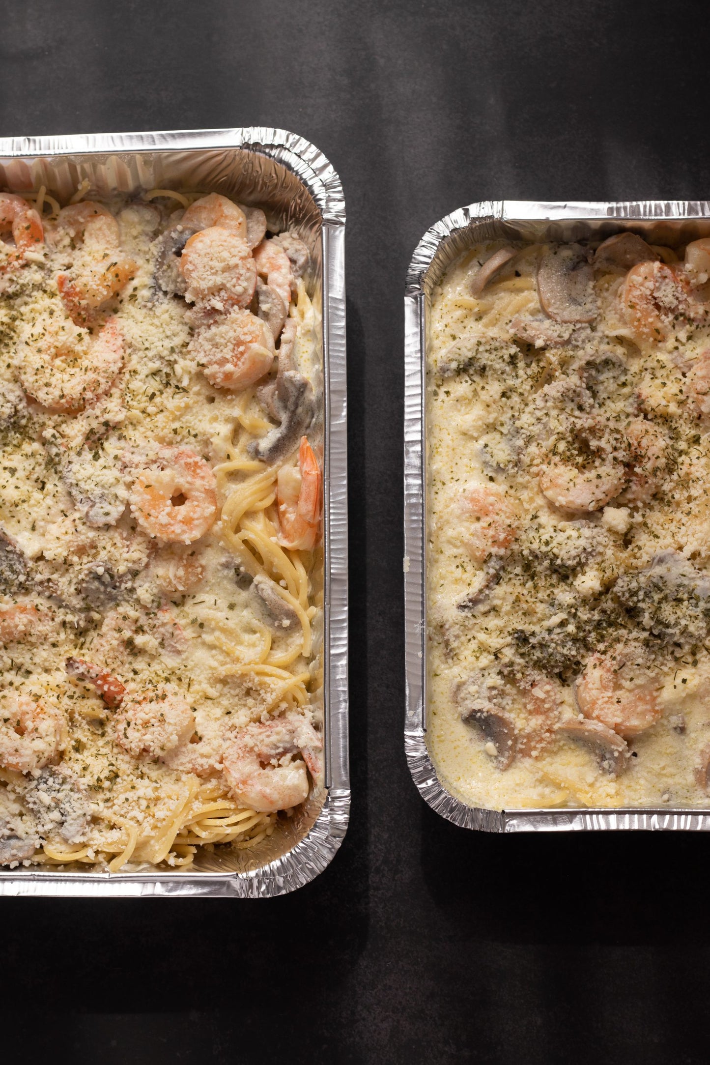 Creamy Garlic Parmesan Shrimp Pasta