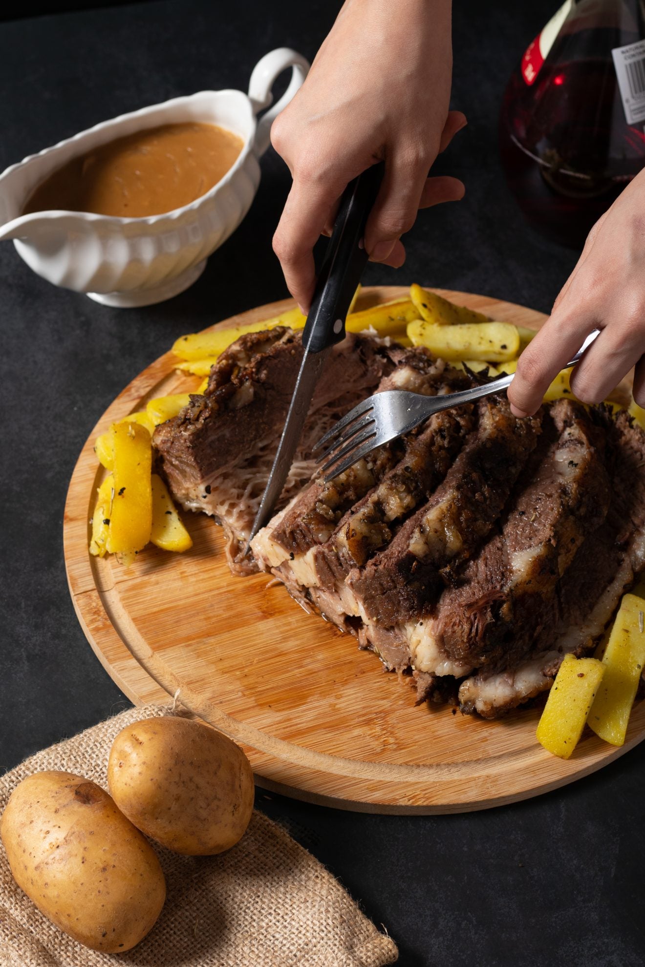 Roast Beef with Gravy