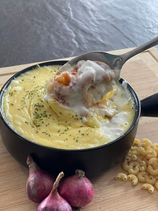 Baked Four-Cheese Macaroni