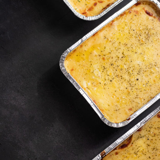 Four-Cheese Baked Spaghetti